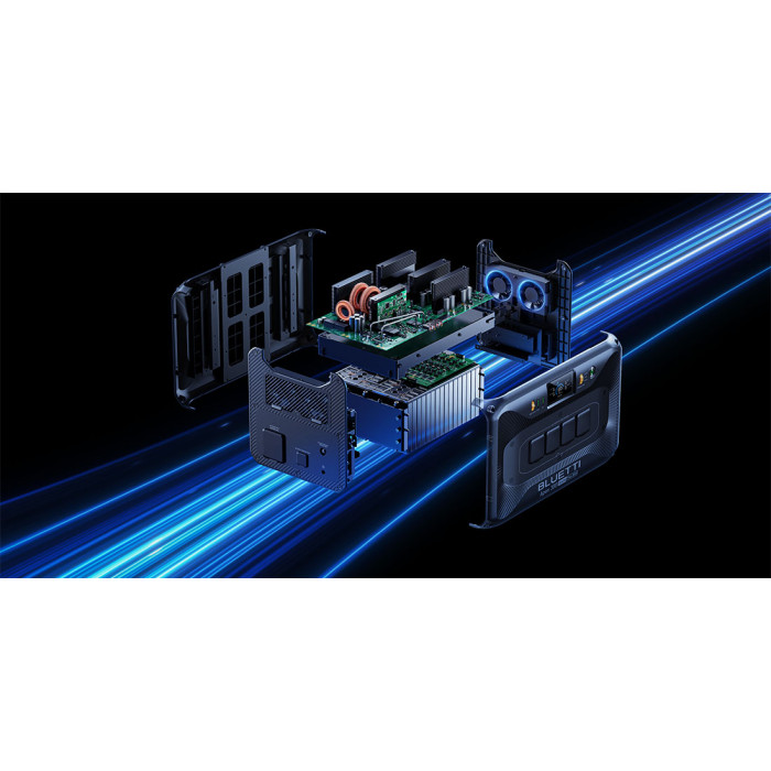 BLUETTI Apex 300 2764.8Wh - зарядна станція 3840W (пік 7680W), LiFePO4, UPS 20 мс, 4AC, розширення до 58 кВт·год