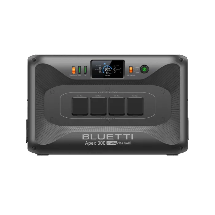 BLUETTI Apex 300 2764.8Wh - зарядна станція 3840W (пік 7680W), LiFePO4, UPS 20 мс, 4AC, розширення до 58 кВт·год