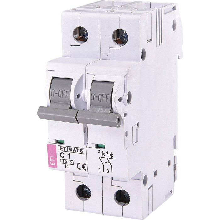 Автом. вимикач ETIMAT 6 2p C 32А (6kA)