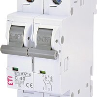 Автом. вимикач ETIMAT 6 2p C 40А (6kA)