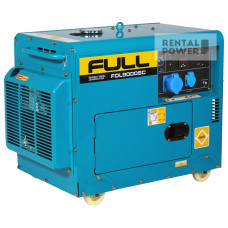 Генератор дизельний Full FDL9000SC (6,3 кВт)