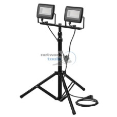 Подвійний прожектор NEO Tools 2×100 Вт SMD LED на штативі 1,8 м