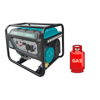 Генератор Газ/бензиновый INVO H3500D-G 2.8/3.0 кВт с ручным запуском