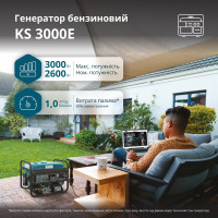 Бензиновый генератор Könner & Söhnen KS 3000E