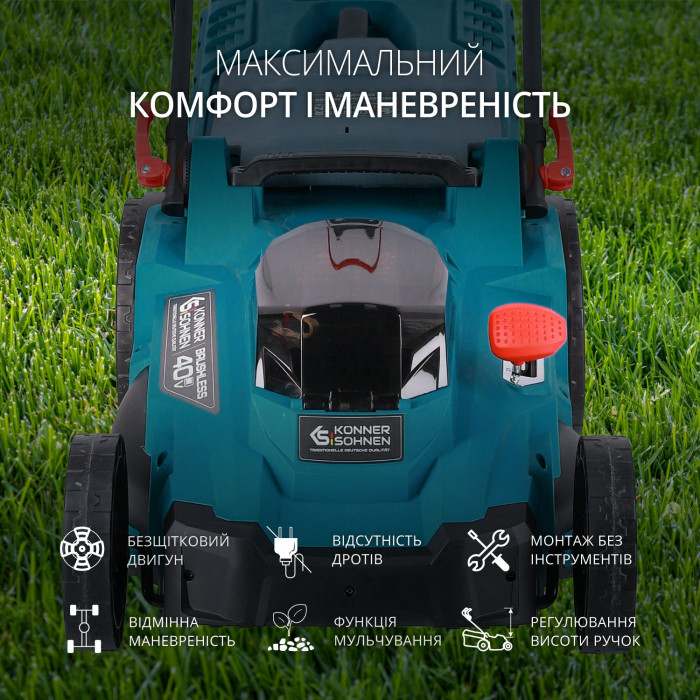 Cordless lawn mower KS 43LM-40V