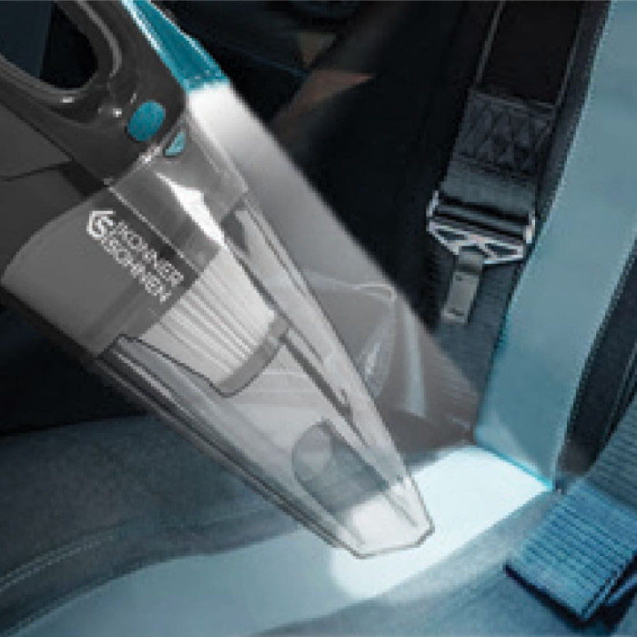 Автомобільний пилосос Könner & Söhnen з компресором KS VCP30 4-в-1 (80 Вт, 3000 Па) - накачування шин 150 PSI, манометр, HEPA, 