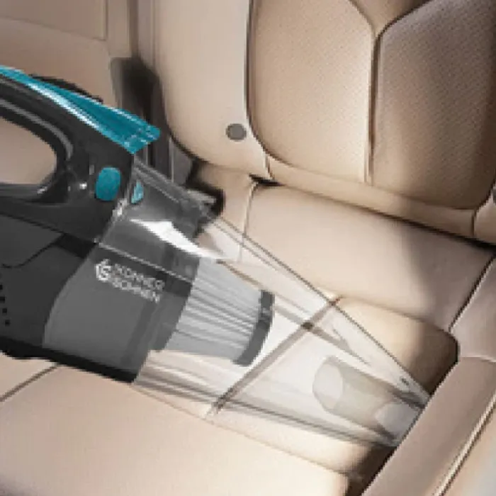 Автомобільний пилосос Könner & Söhnen з компресором KS VCP30 4-в-1 (80 Вт, 3000 Па) - накачування шин 150 PSI, манометр, HEPA, 