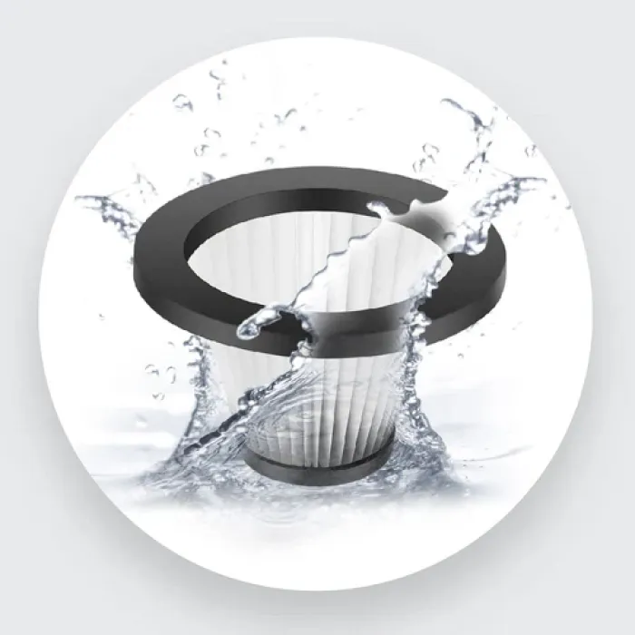 Автомобільний пилосос Könner & Söhnen з компресором KS VCP30 4-в-1 (80 Вт, 3000 Па) - накачування шин 150 PSI, манометр, HEPA, 