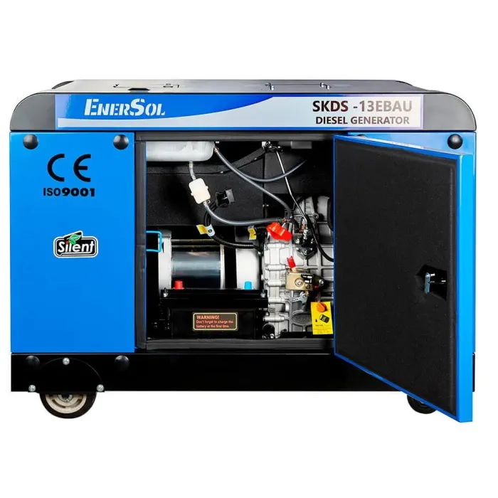 Генератор дизельний EnerSol SKDS-13EBAU — надійне резервне живлення 13 кВт