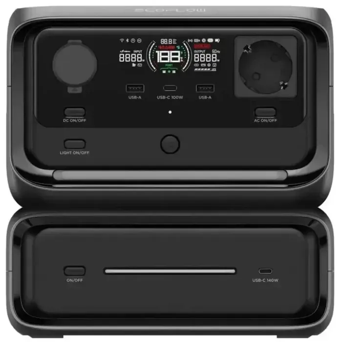 Зарядна станція EcoFlow RIVER 3 Max 572Wh 600W LiFePO4 (UPS): потужне резервне живлення