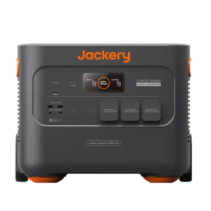 Jackery Explorer 2000 Plus 2042,8Wh — портативна електростанція 3000Вт/6000Вт LiFePO4 з розширенням до 12kWh та EPS