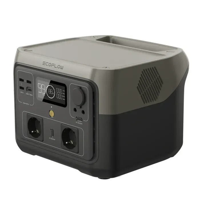 Зарядна станція EcoFlow RIVER 2 Max 512Wh LiFePO4 — швидке заряджання за 60 хв та EPS