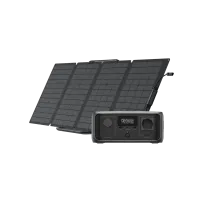 Набір EcoFlow RIVER 3 UPS 245Wh + сонячна панель 45 W Type-C — LiFePO4, UPS 10 мс, USB-C 100 W, IP54