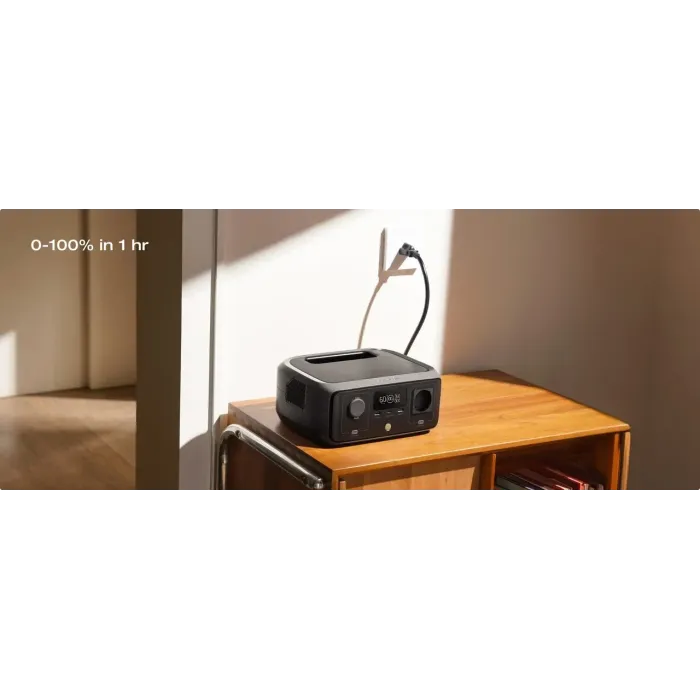 Набір EcoFlow RIVER 3 UPS 245Wh + сонячна панель 45 W Type-C — LiFePO4, UPS 10 мс, USB-C 100 W, IP54