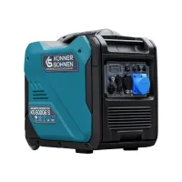 Інверторний генератор Könner & Söhnen KS 6000iE S 5.5 кВт — чиста синусоїда, EcoMode, АВР (ATS), кожух 70 дБ