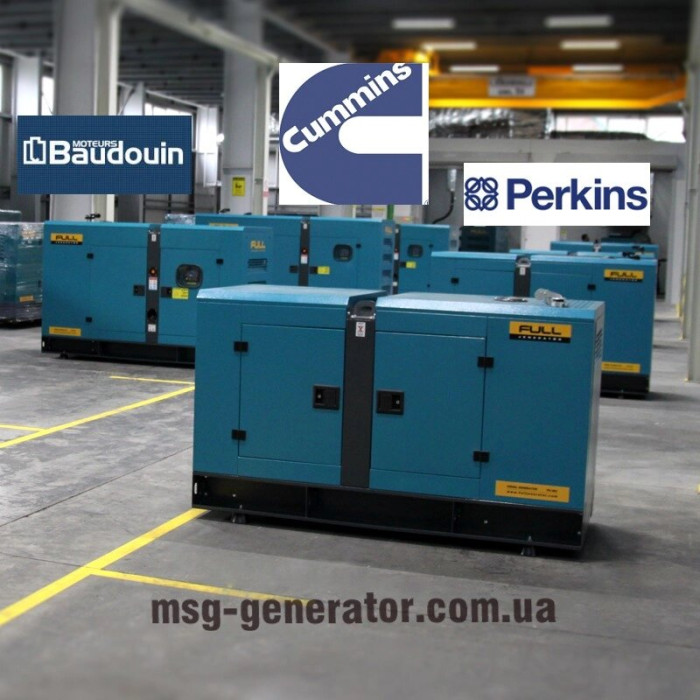 Генератор дизельний безшумний 230В 16,25кВА/15кВт Full FDL16500SС, (msg-generators) Турция