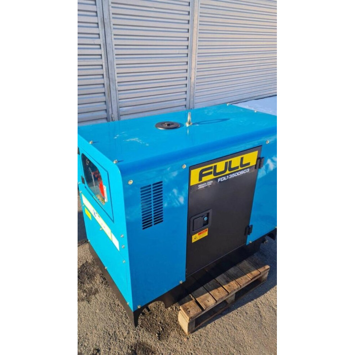 Генератор дизельний ProfiFullFDL13500SC3 11кВт-10кВт, 380В/220В, 3,5л/год, Туреччина