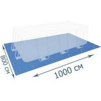 Універсальна підстилка X-Treme 28908 (Intex 10760), ▭ 1000 х 800 см, під басейн