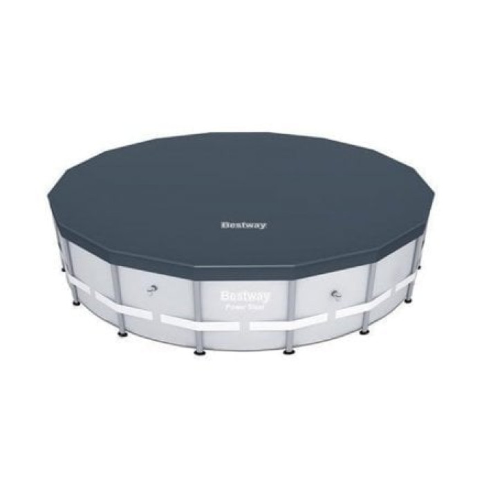 Захисний тент - чохол  Intex & Bestway 58039, Ø 549 см для каркасного басейну