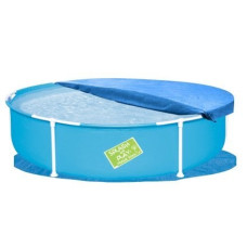 Каркасний басейн Bestway 56283-3, 152 х 38 см (басейн, підстилка, тент)