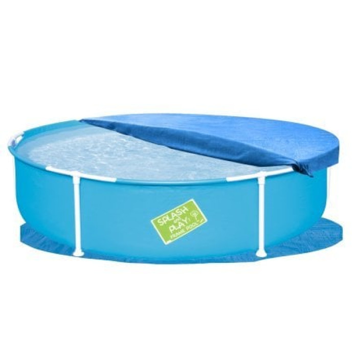 Каркасный бассейн Bestway 56283-3, 152 х 38 см (басейн, підстилка, тент)