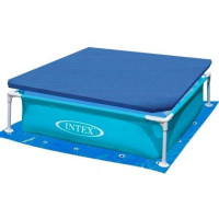 Каркасний басейн Intex 57173-1, 122 х 122 х 30 см (каркас, чаша, тент, підстилка)