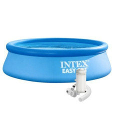Надувний басейн Intex 28110-3, 244 х 76 см (чаша, фільтр 2006 л/год)