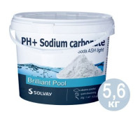 pH+ плюс для басейну Solvay 80028, 5,6 кг – підвищення рівня pH