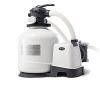 Пісочний насос із Хлоргенератором Intex 26676 (ECO15220-2 / QX2100), 7 900 л/год – хлор 7 г/год, 35 кг