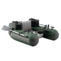 Одномісний надувний рибальський човен Intex 68381 Big Catch Pro™, 165 х 120 х 38см, (весла, ручний насос)