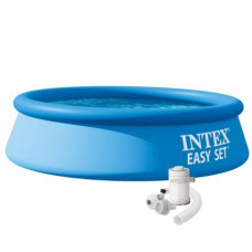 Надувний басейн Intex 28108, 244 х 61 см (басейн, фільтр 1250 л/год)