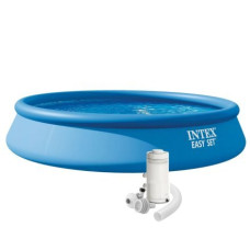 Надувний басейн Intex 28158, 457 х 84 см (басейн, фільтр 2 006 л/ч)