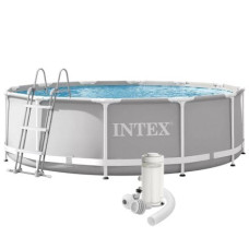 Каркасний басейн Intex 26716 366 x 99 см (басейн, фільтр 2006 л/год, драбина)
