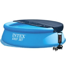 Надувний басейн Intex 28130-4в1, 366 х 76 см (басейн, підстилка, насос, тент)