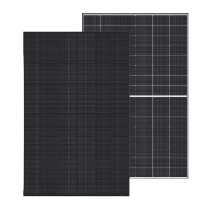 Солнечная панель TCL Solar 465W N-type Back Contact bifacial Full Black, стекло-стекло, КПД 23.8%, IP68, гарантия 25/30 лет