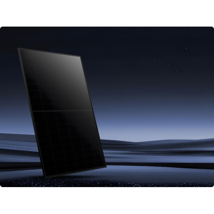 Солнечная панель TCL Solar 465W N-type BC bifacial Full Black, стекло-стекло, КПД 23,8%, IP68, гарантия 25/30 лет