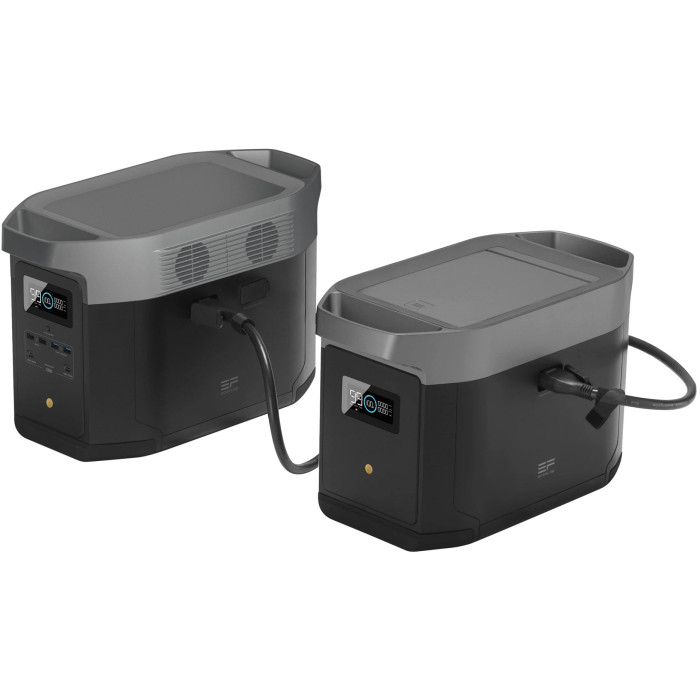 Комплект EcoFlow DELTA Max(2000) + DELTA Max Extra Battery — фото