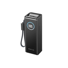 Павербанк EcoFlow RAPID Power Bank з кабелями 25000mAh чорний