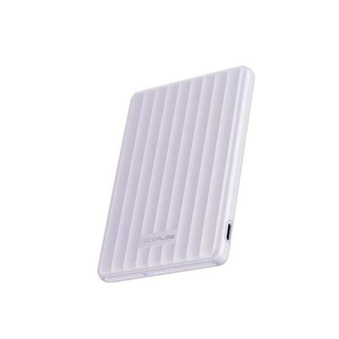 Повербанк EcoFlow RAPID Mag Power Bank 5000mAh фіолетовий — фото