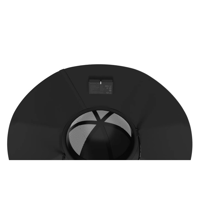 Сонячний капелюх EcoFlow Power Hat 12 Вт - Чорна М-L — фото