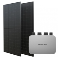 Комплект EcoFlow PowerStream - мікроінвертор 800W та солнечные панели 2х400