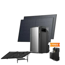 Комплект EcoFlow STREAM ULTRA/Solar Panel 2*400/Сонячний трекер EcoFlow Single Axis Solar Tracker/Розумний лічильник Smart Meter