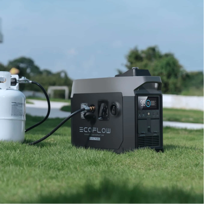 Двопаливний Генератор EcoFlow Smart Generator (газ-бензин) — фото