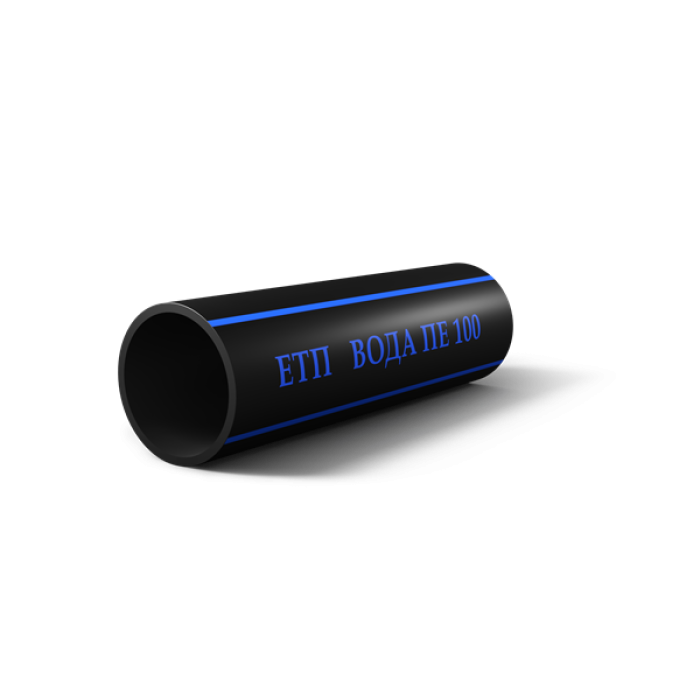 Труба ПЭ100 SDR 11 ф160×9,5 мм для питьевого водоснабжения (6 м)
