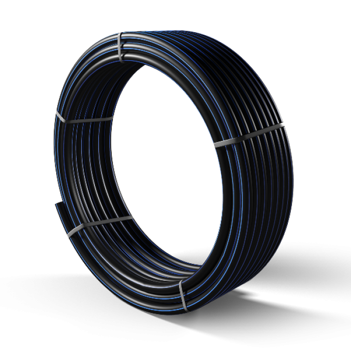 Труба ПЭ100 SDR 11 ф40 мм для питьевого водоснабжения (200 м, бухта)