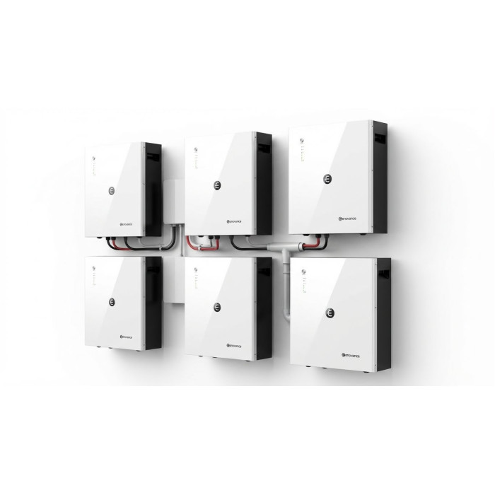 Аккумулятор LiFePO4 Eenovance 5.3 кВт·ч 51.2В для дома, BMS, 6000 циклов, срок службы 10 лет, до 15 параллельно