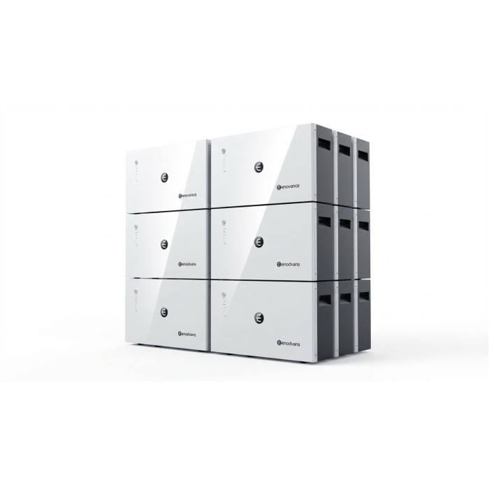 Аккумулятор LiFePO4 Eenovance 5.3 кВт·ч 51.2В для дома, BMS, 6000 циклов, срок службы 10 лет, до 15 параллельно