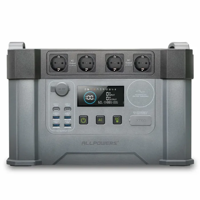 Домашняя зарядная станция DDFALLPOWER LiFePO4 1500Втч 2400/4000Вт, гарантия 12 мес.