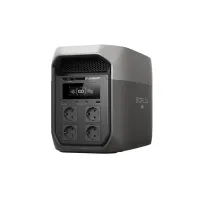 Зарядна станція EcoFlow DELTA 3 Max 2048 Вт·год — портативна електростанція 2400/4800 Вт з UPS <10 мс і LFP акумулятором для дому та бізнесу