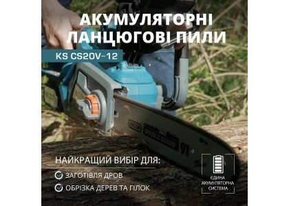 Ланцюгові пили акумуляторні